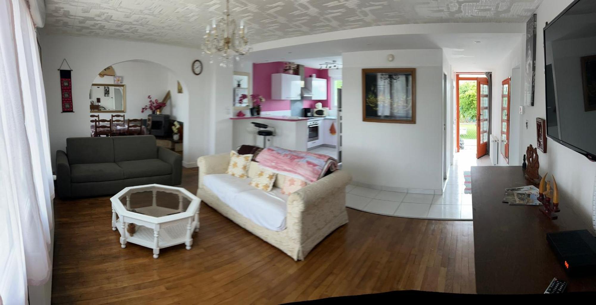 5Min Futuroscope 80M2 - 3 Chambres - Parking Prive - Wifi - Jardin Шассней-дю-Пуату Екстер'єр фото